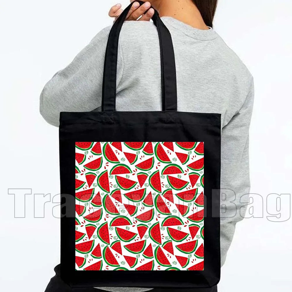 Keffiyeh Olive Tree Al Aqsa Dome of The Rock Canvas Shoulder Bag