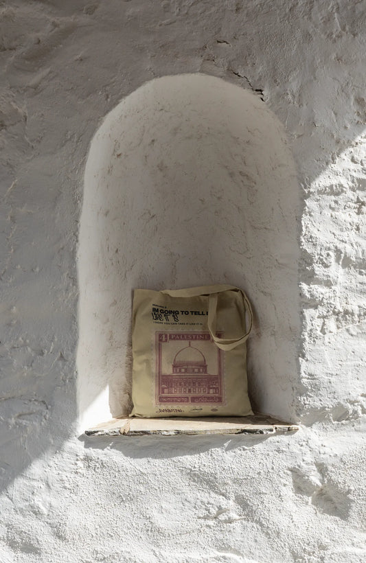 Palestine Jute Bags Canvas  Casual Large Hand