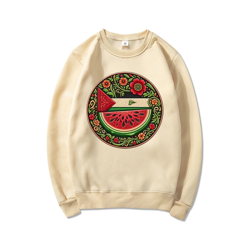 Watermelon Symbol Freedom Sweatshirt