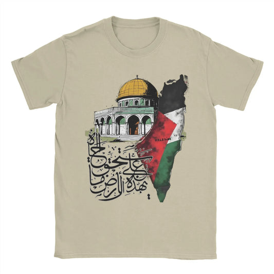 Vintage Palestine Map T-Shirts