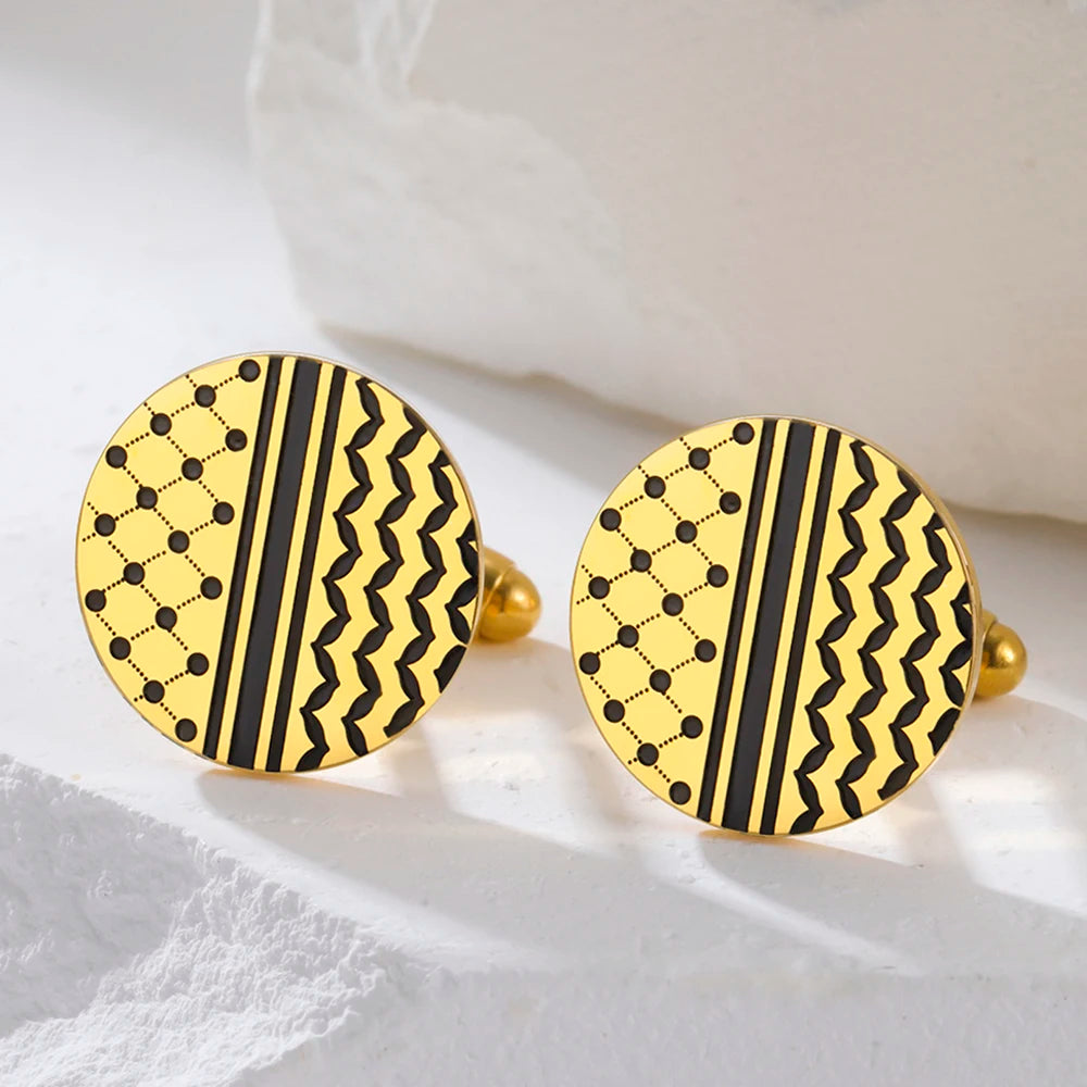 Olive Leaves Pattern Love and Peace brooch