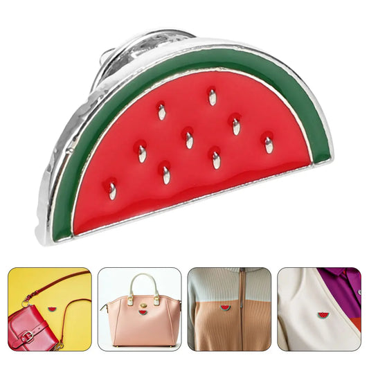 4 Pcs Watermelon Brooch