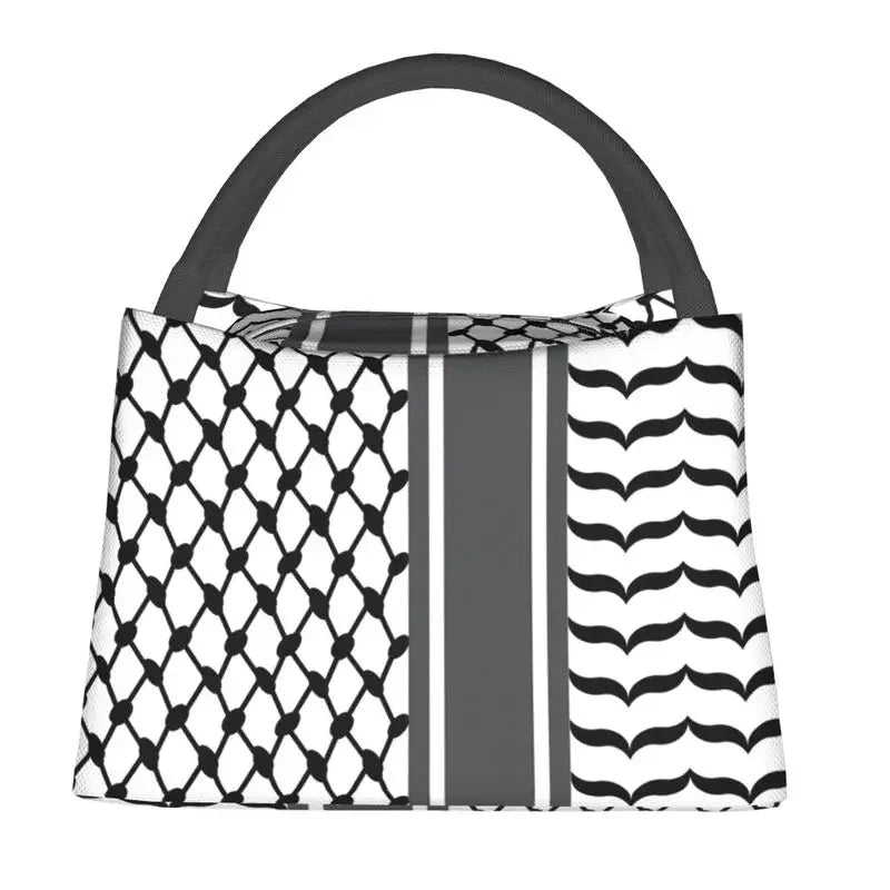 Palestinian Keffiyeh  Lunch Bags Outdoor Waterproof Cooler