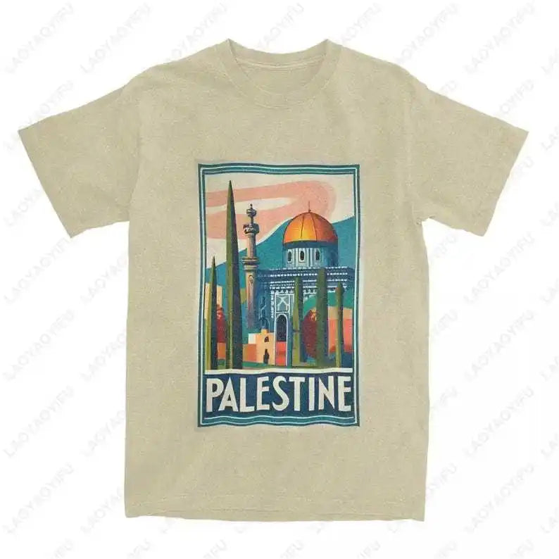 Palestine O-neck  T-Shirt