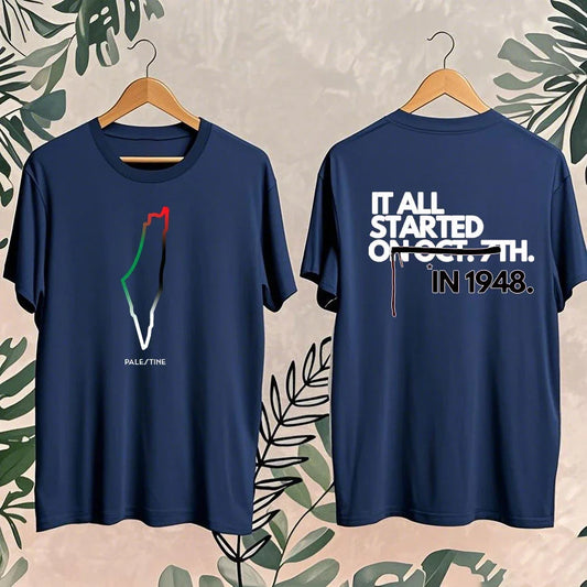 Palestinian Shirt Color of Watermelon 2025