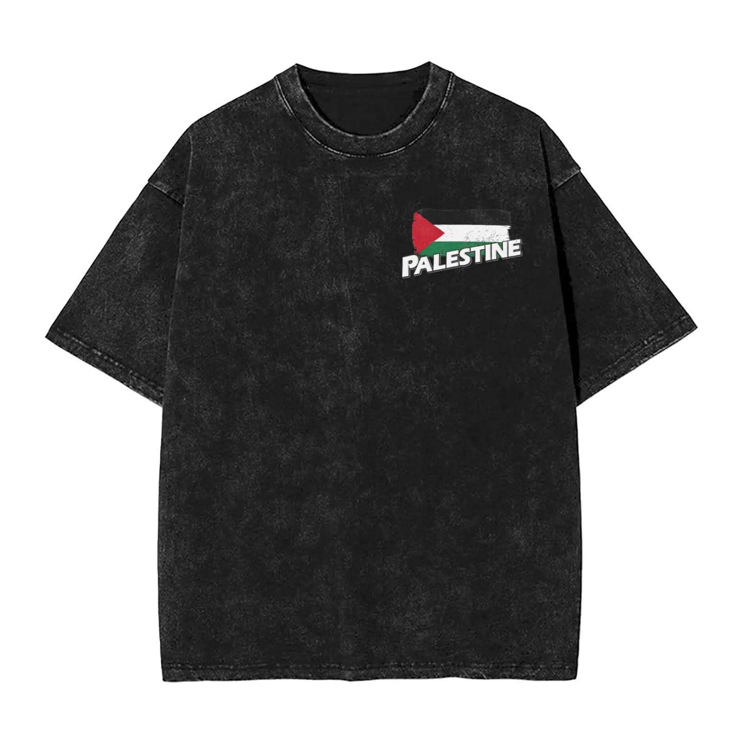 Palestine flag T Shirt Men 100% Cotton