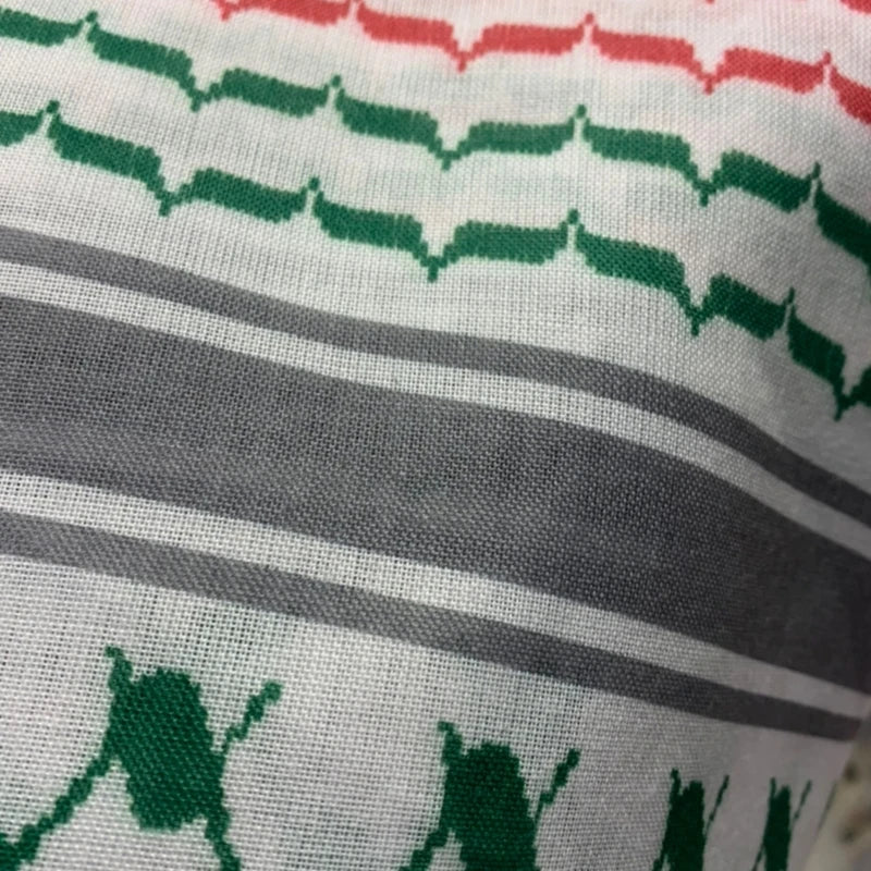 Palestinian Scarf Kuffiya Pattern