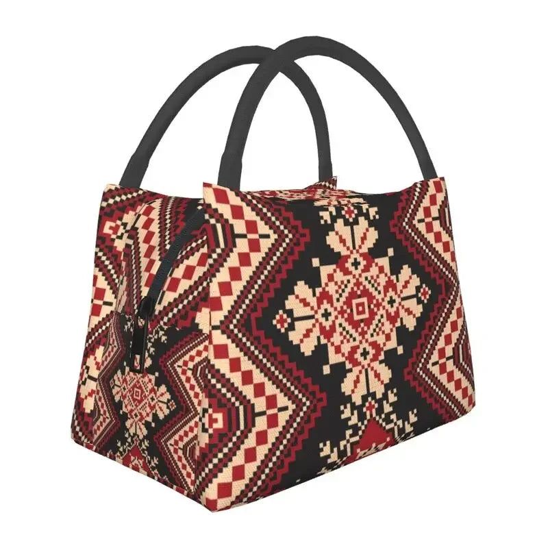Palestinian Keffiyeh  Lunch Bags Outdoor Waterproof Cooler