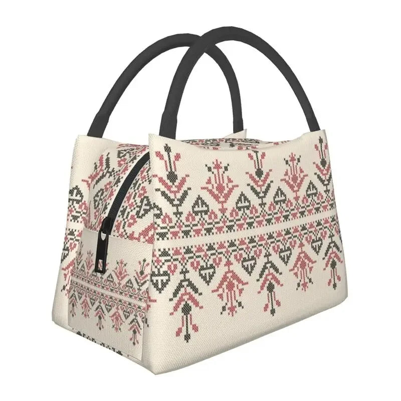 Palestinian Keffiyeh  Lunch Bags Outdoor Waterproof Cooler