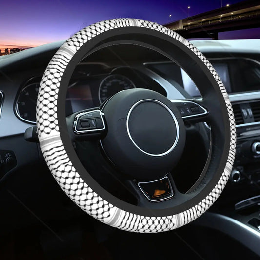 Car Steering Wheel Covers Palestinian Hatta Kufiya