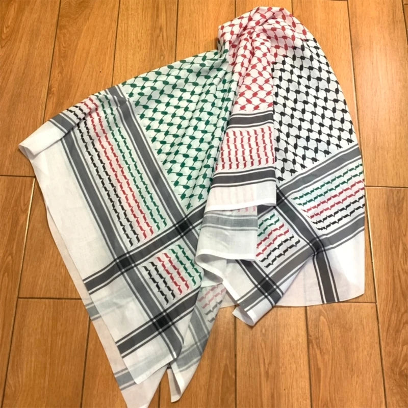 Palestinian Scarf Kuffiya Pattern
