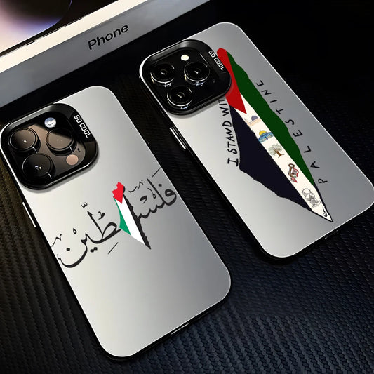 Phone Case Palestine's iPhone Candy Matte Shockproof Back Cover