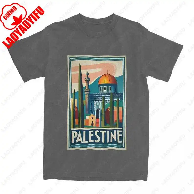 Palestine O-neck  T-Shirt