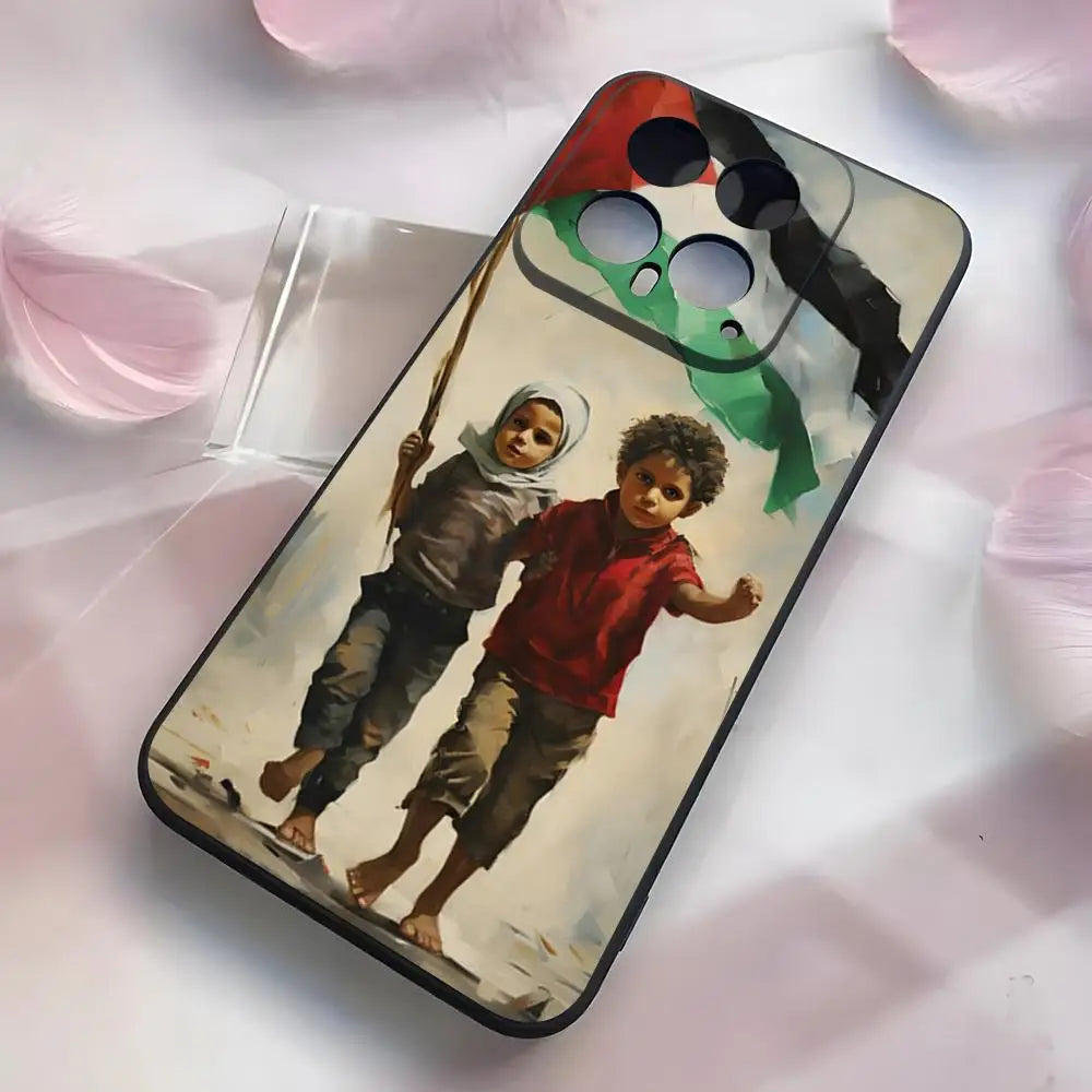 Palestine Flag Phone Case For Xiaomi 15 14 13 12 11 T Lite Ultra Redmi Note 14 13 12 Pro ProPlus 12 10 C 5G Cover
