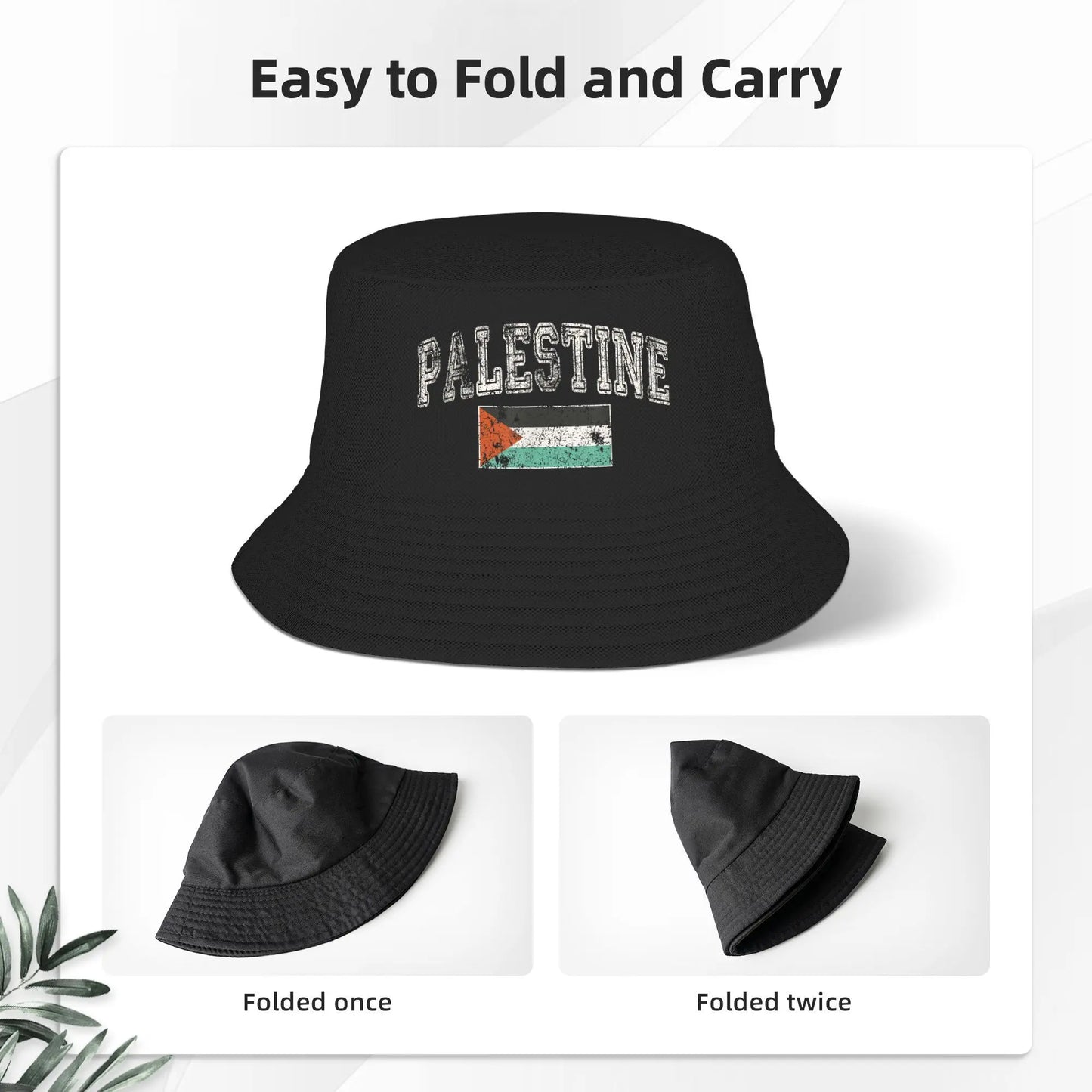 Flag Palestinian Bucket Hat