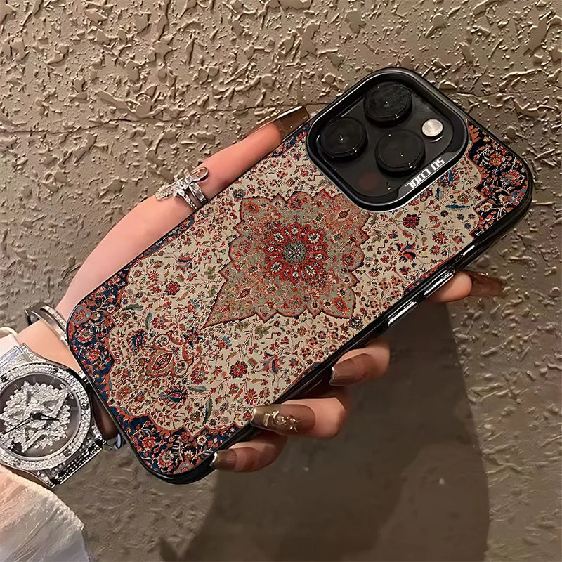 Tatreez Popular Phone Case For iPhone   Anti Fall Matte