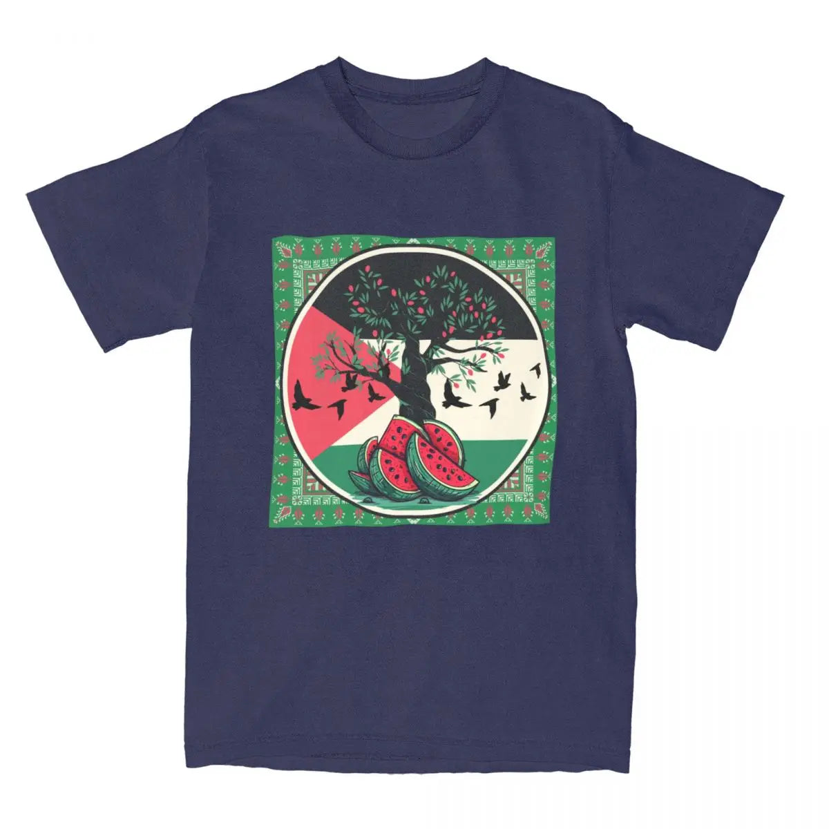 T-Shirts Palestine Watermelon 100% Cotton