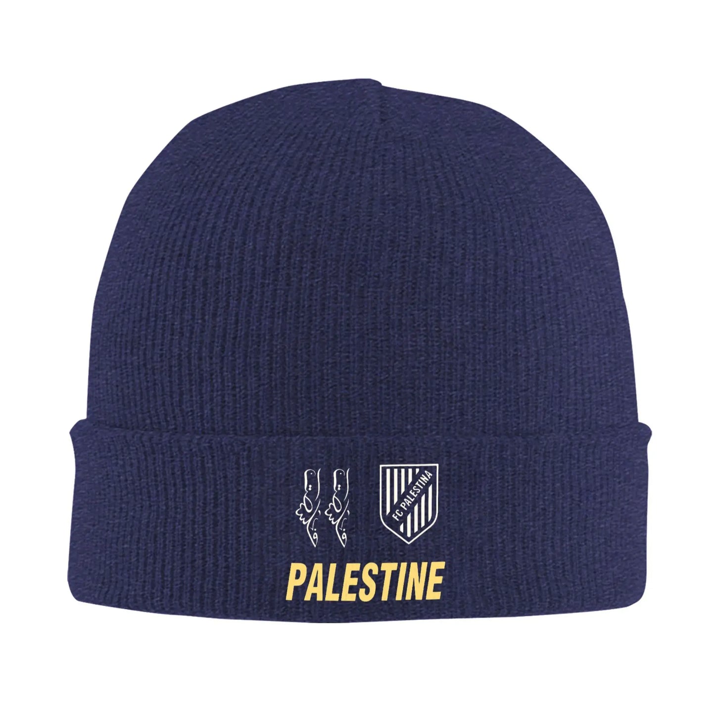Palestine  hats Vintage Knit Hat Autumn Winter Kpop Caps