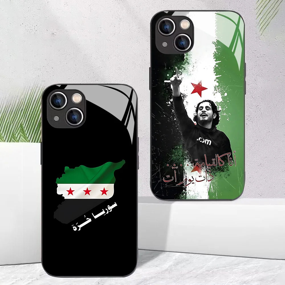 Syria Revolution Flag Phone Case For iPhone