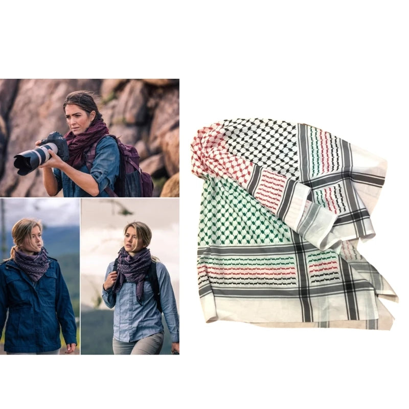 Palestinian Scarf Kuffiya Pattern