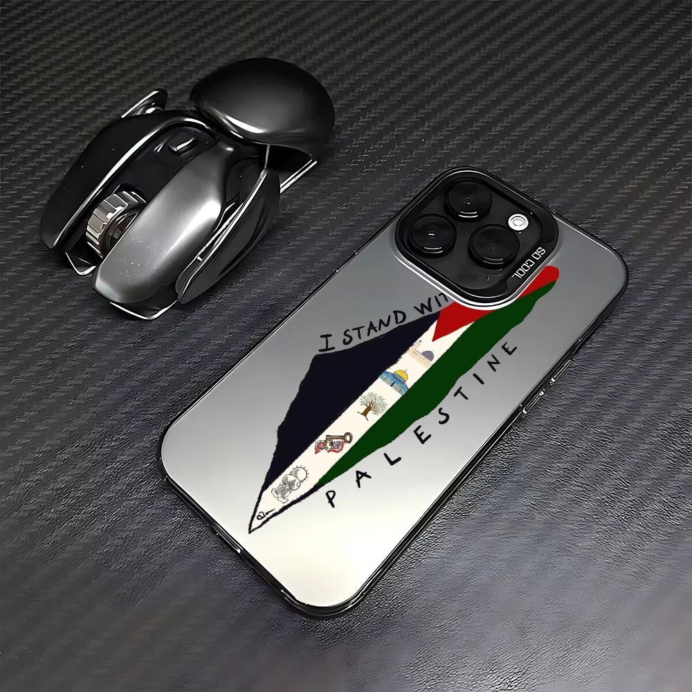 Phone Case Palestine's iPhone Candy Matte Shockproof Back Cover