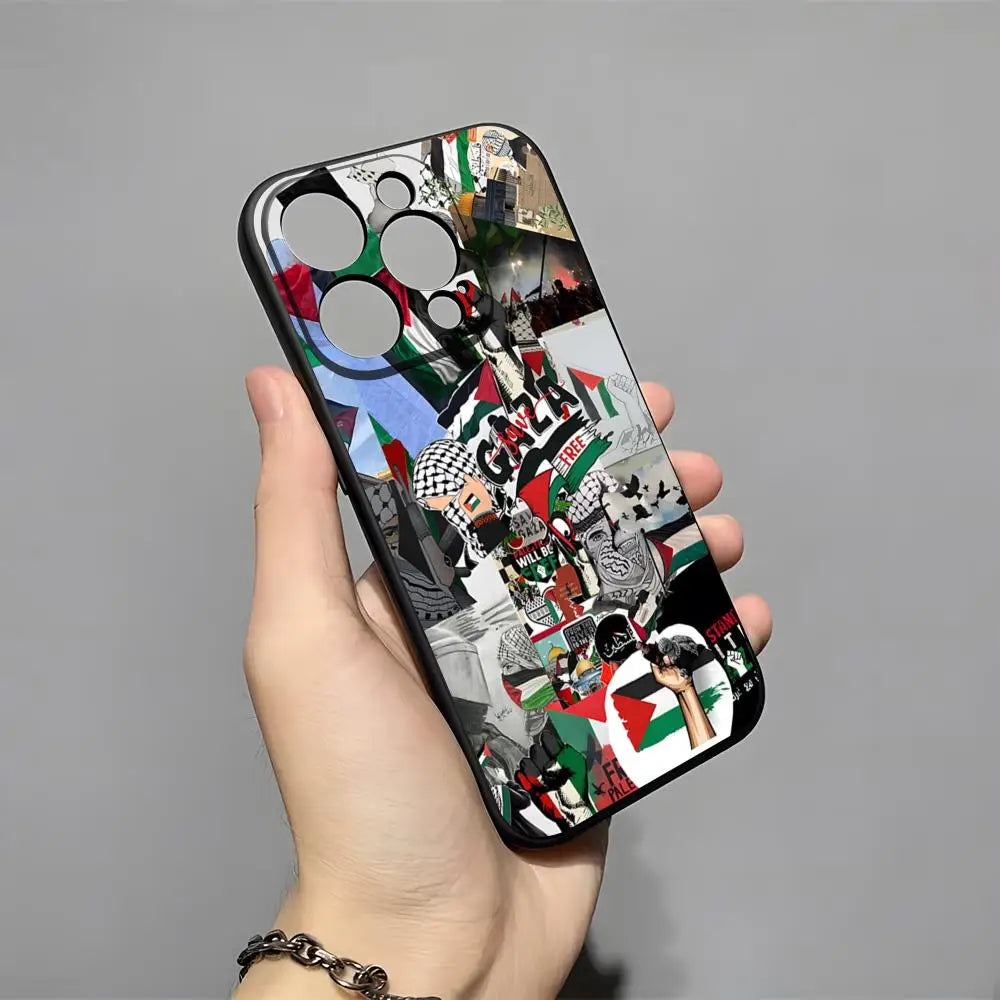 Epc Art Palestine Flag Phone Case For  Iphone Silicone Cover