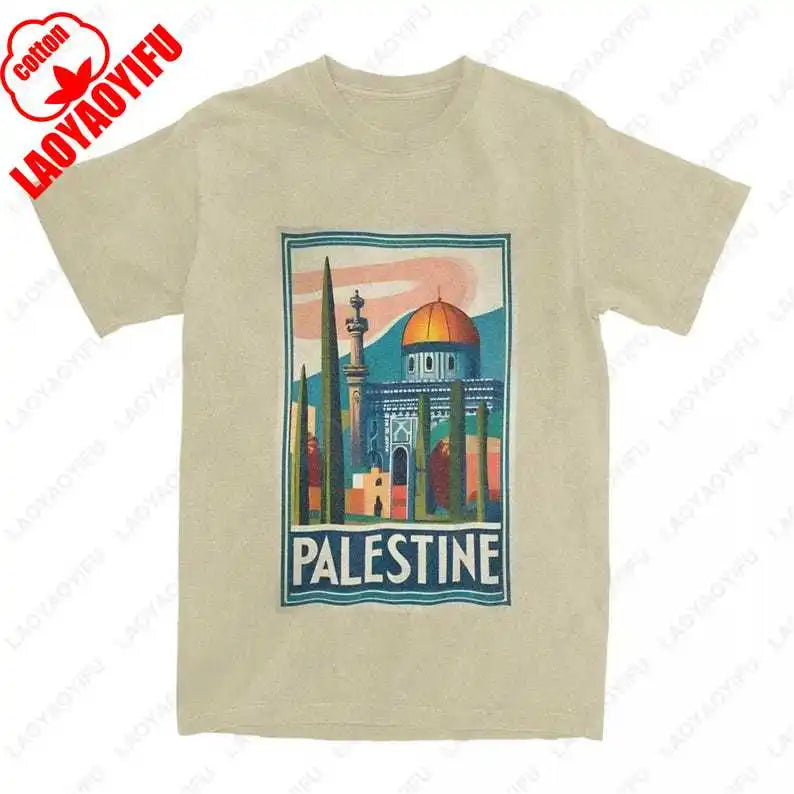 Palestine O-neck  T-Shirt