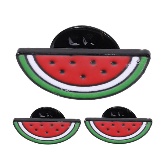 3 Pcs Watermelon Brooch
