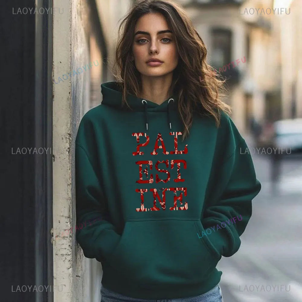 2025 high-quality Palestine hoodie