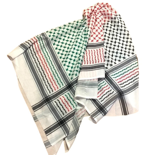 Palestinian Scarf Kuffiya Pattern