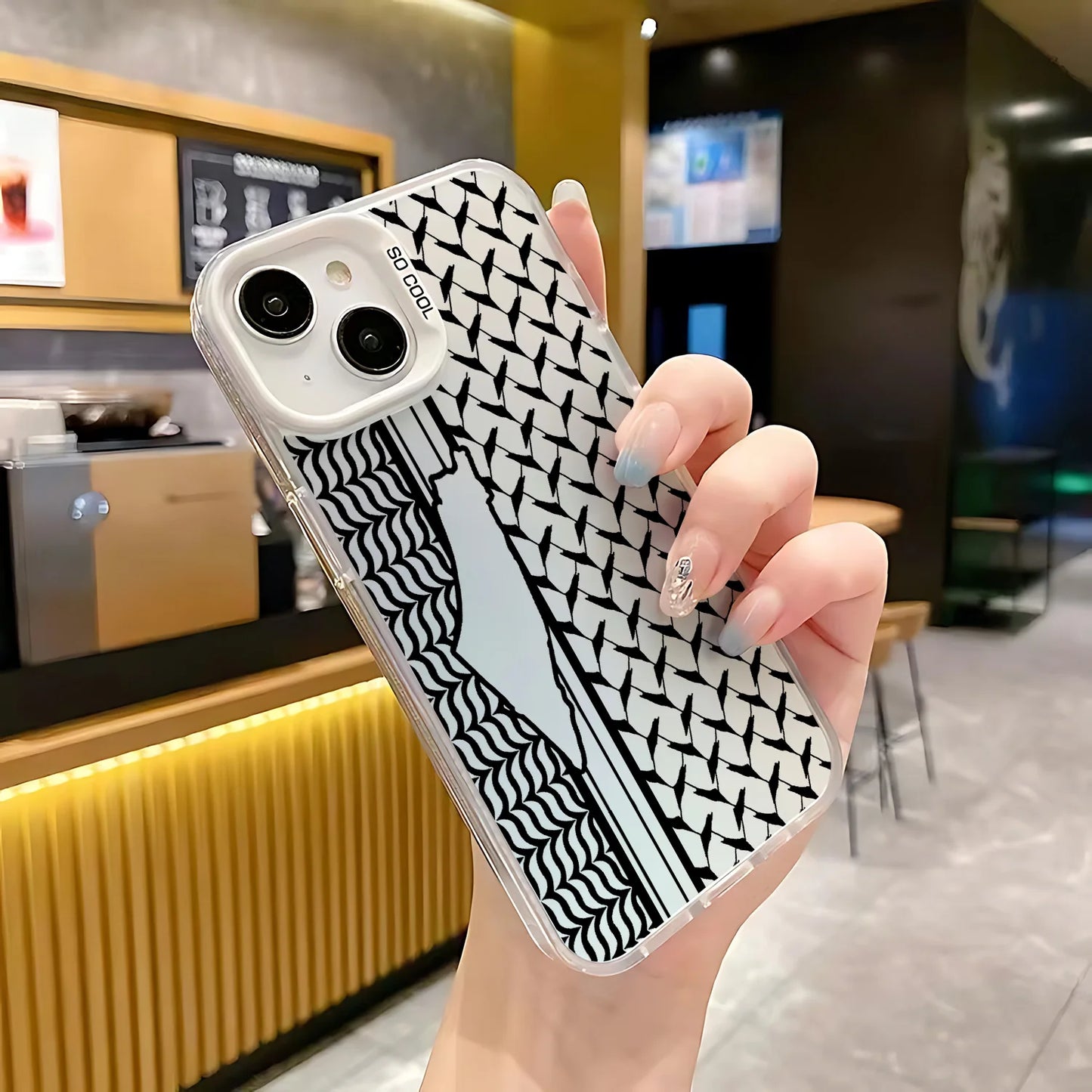 Shockproof Back Cover Phone Case For Hattah Keffiyeh iPhone