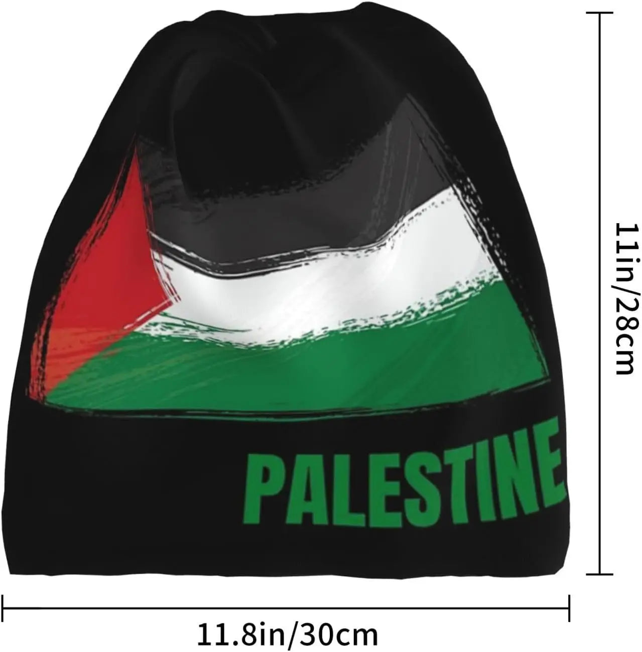Palestine Flag Multifunction Winter Warm Knit Skull Cap
