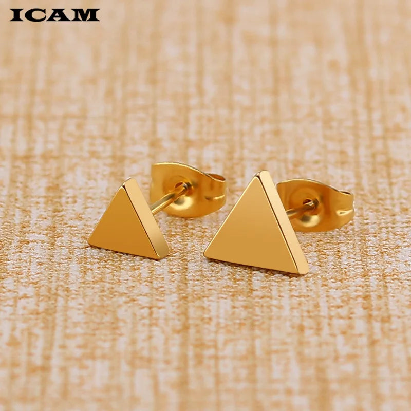 Trendy Palestinian Triangle Earring