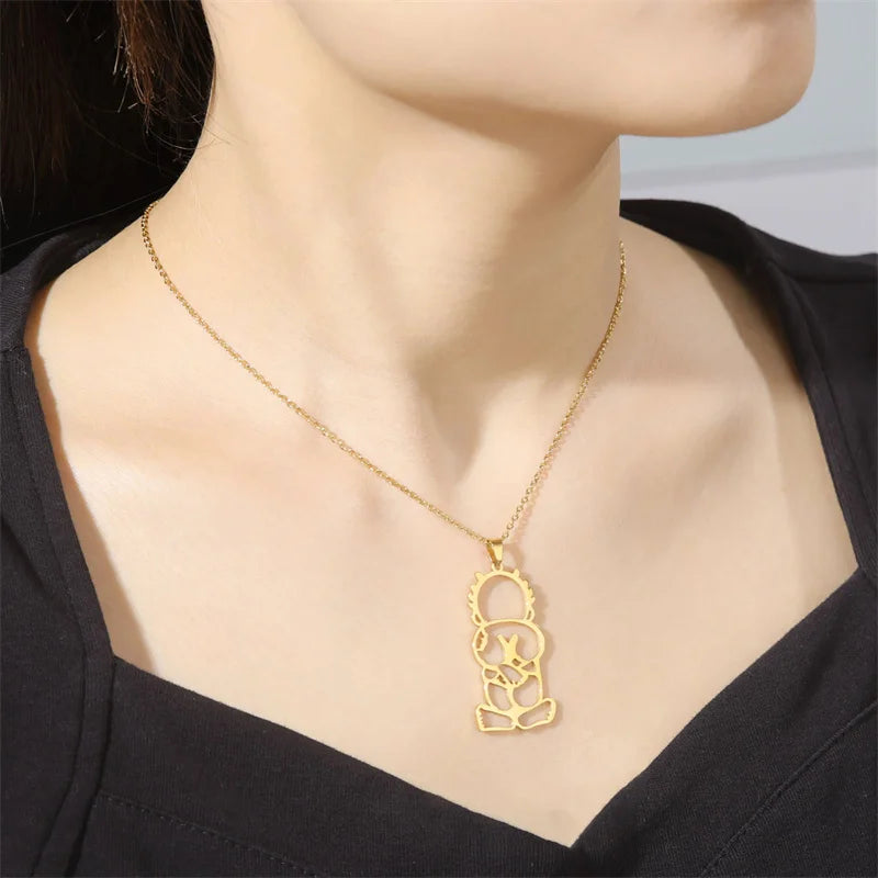 Handala Pendant Necklace