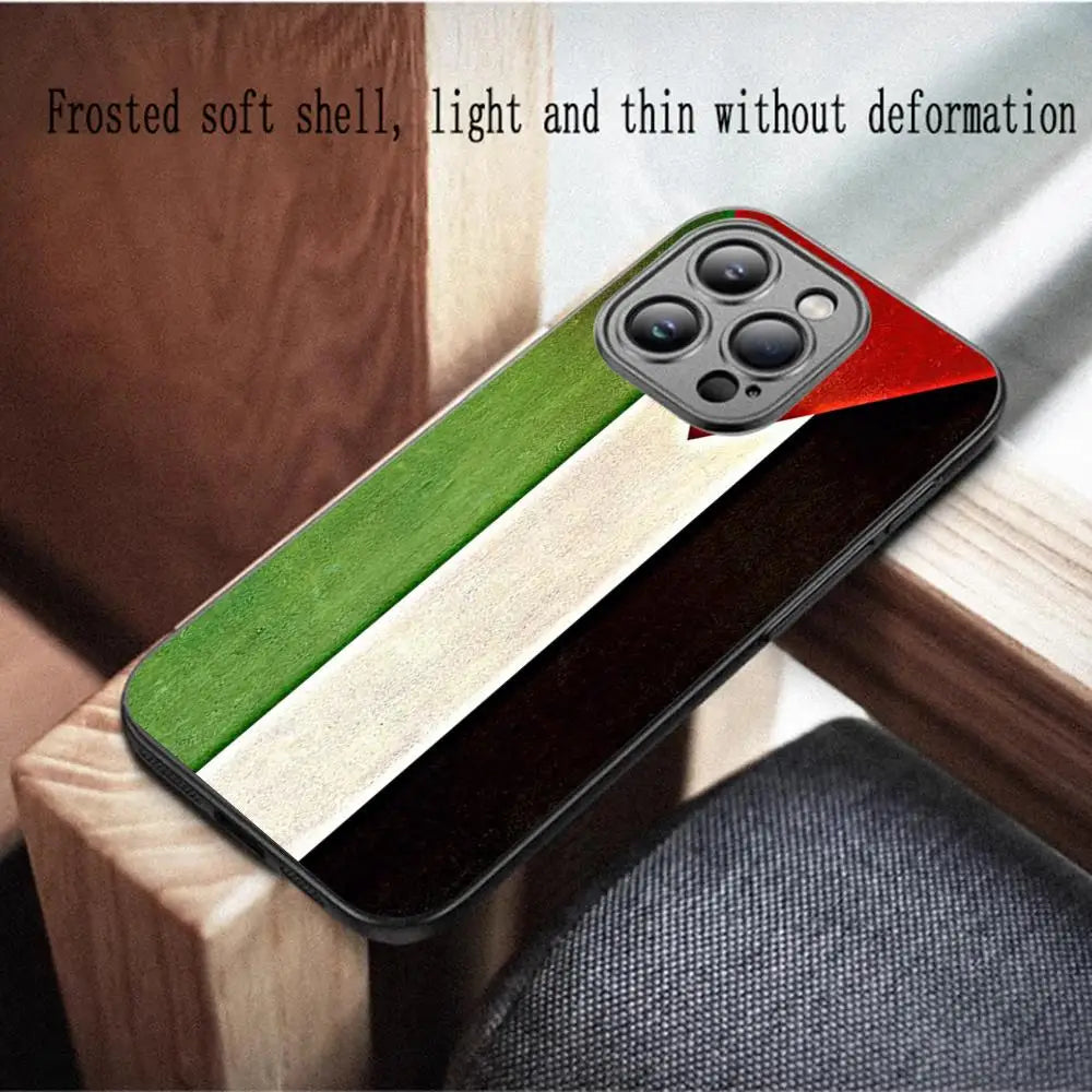 Palestine's map peace pattern Phone Case For iPhone Shockproof Cover