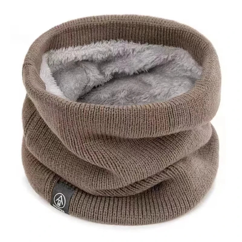 Soft Thickened Plush Warm Scarf - Winter