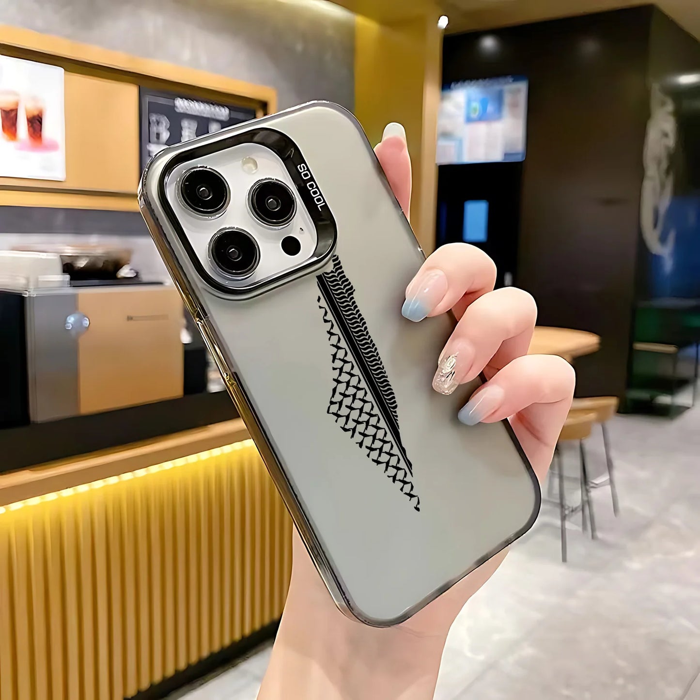 Shockproof Back Cover Phone Case For Hattah Keffiyeh iPhone