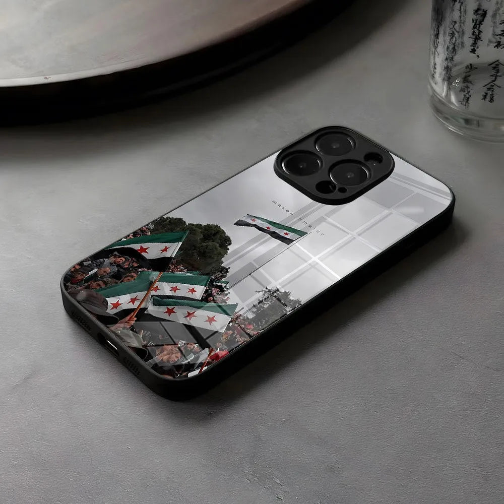 Syria Revolution Flag Phone Case For iPhone