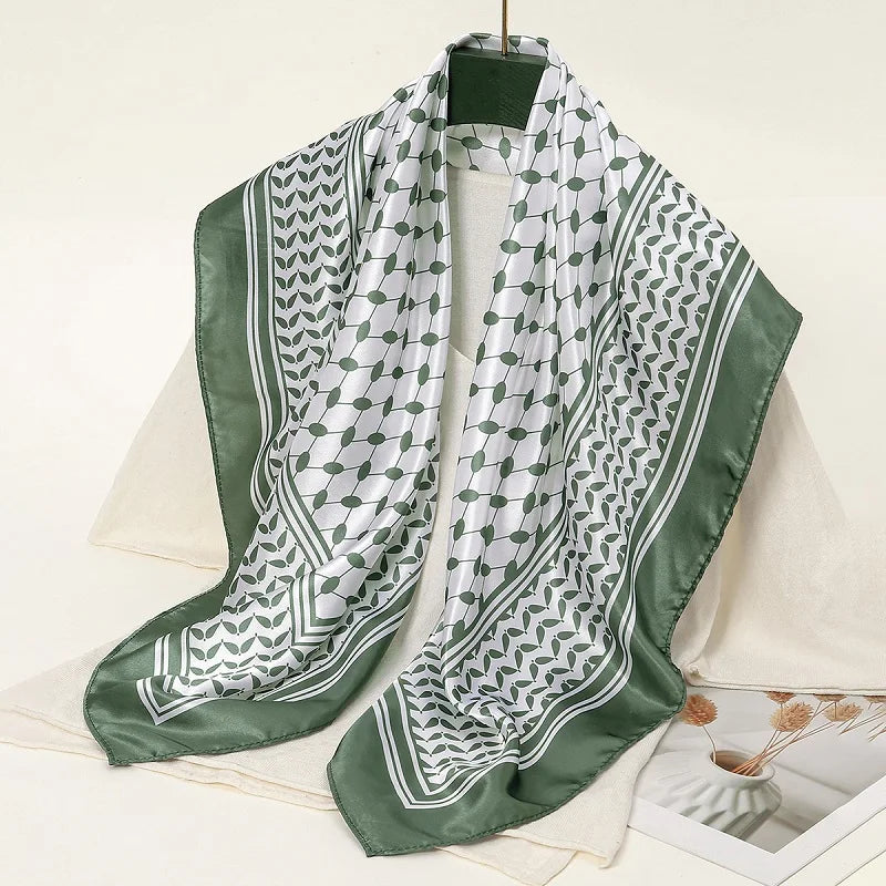 Newest Silk Square Scarf  Headscarf  Scarf 90*90cm