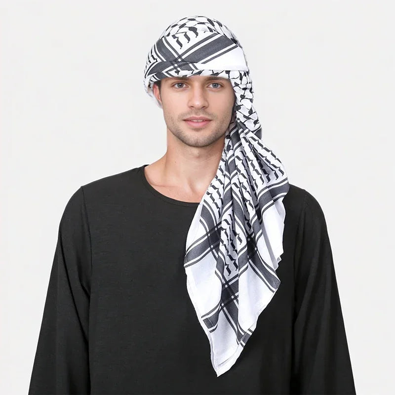 Palestinian kuffiya Headcover Turban