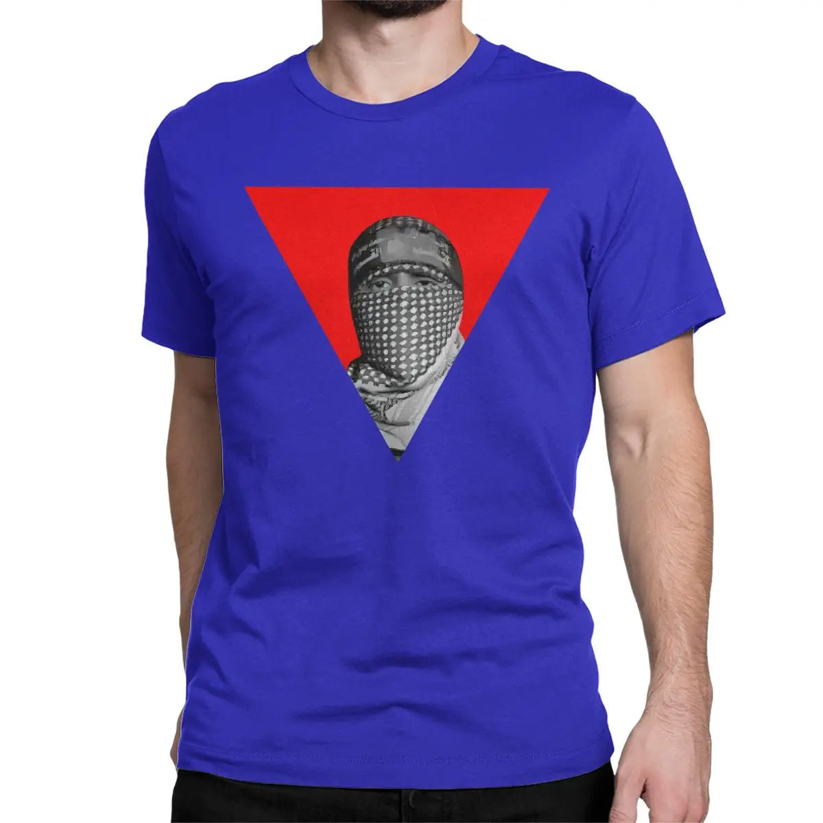 Pure cotton Hatta Kufiya T Shirts Short Sleeve Tops Plus Size