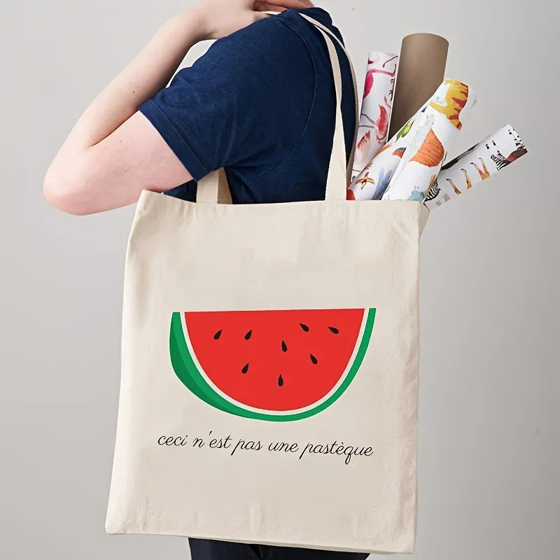This Is Not A Watermelon Pattern  Shopping Bag