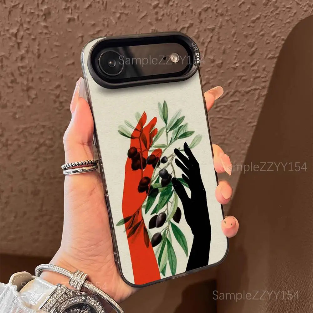 Embroidered Palestine Phone Case For iPhone