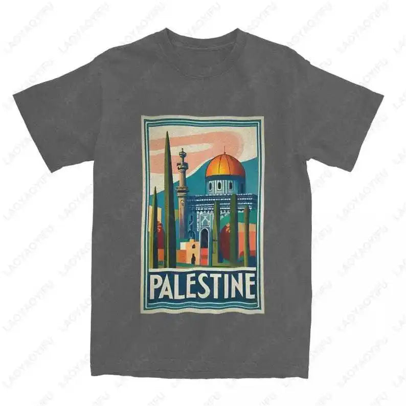 Palestine O-neck  T-Shirt