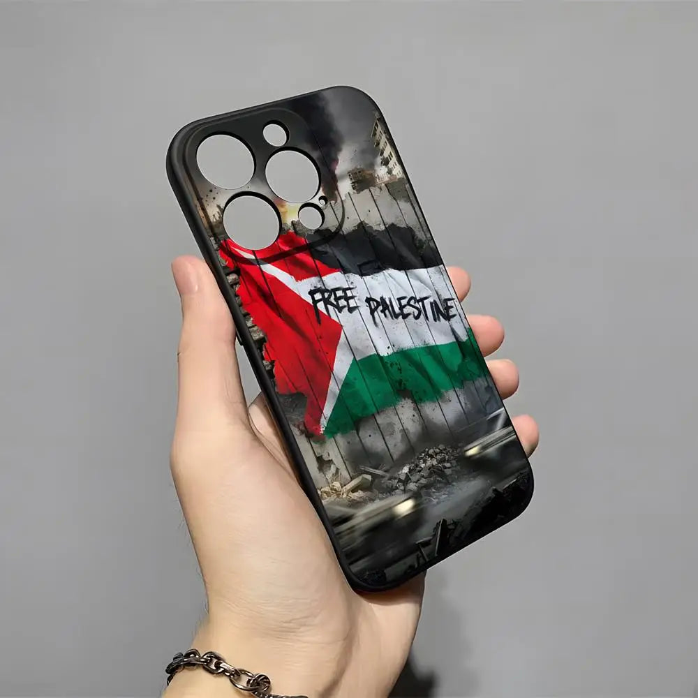 Epc Art Palestine Flag Phone Case For  Iphone Silicone Cover