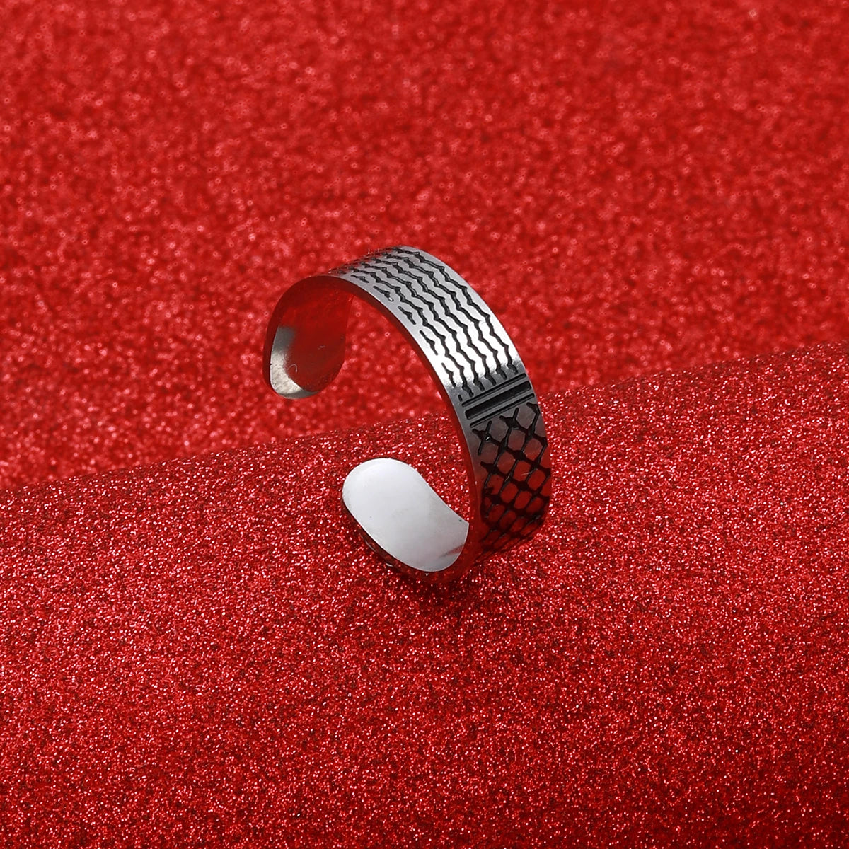 Palestine in Arabic Ring Jewelry For Women Men