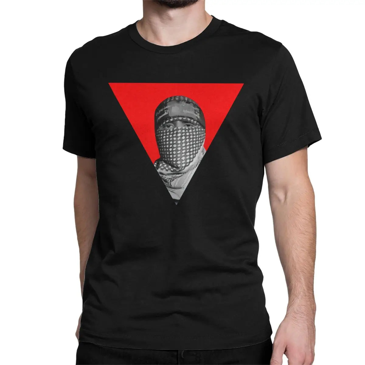 Pure cotton Hatta Kufiya T Shirts Short Sleeve Tops Plus Size