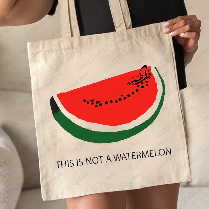 This Is Not A Watermelon Pattern  Shopping Bag