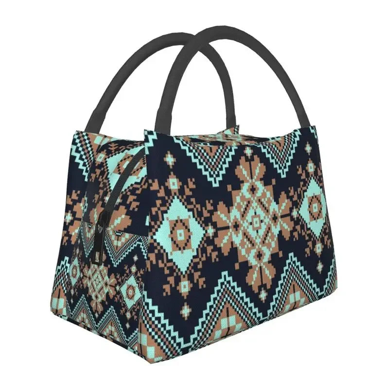 Palestinian Keffiyeh  Lunch Bags Outdoor Waterproof Cooler