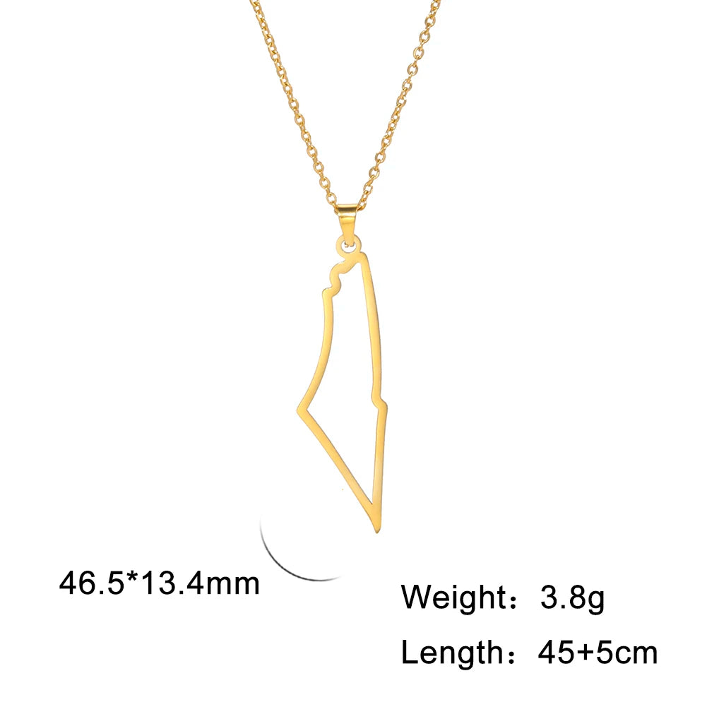 Kkjoy New Fashion Stainless Steel Necklace For Women Man Simple design Irregular Hollow Mountains Pendant Lover Jewelry Gifts